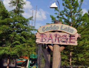 Caddo Lake Barge sign