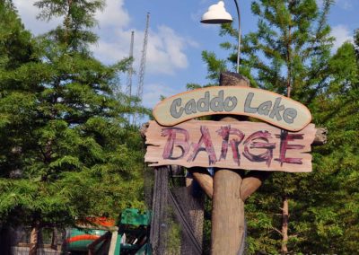 Caddo Lake Barge sign
