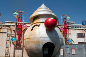 Mr. Freeze building