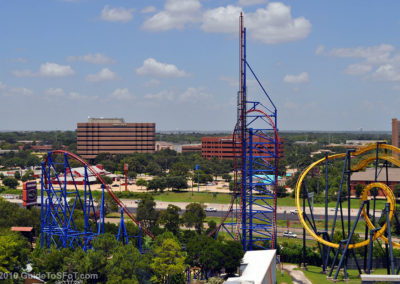 Mr. Freeze aerial view