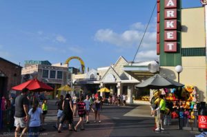 Gotham City Area of Six Flags over Texas