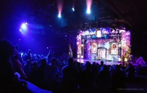 Crowd waiting Southern Palace Holiday show to begin