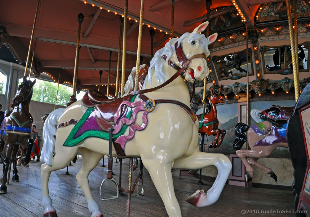 Silver Star Carousel horse