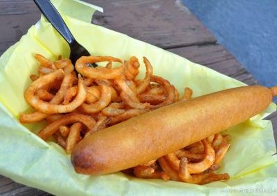 Corn Dog from Six Flags over Texas