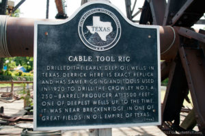 Boomtown historical sign