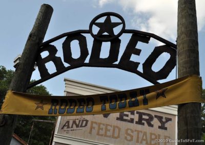 Rodeo entrance