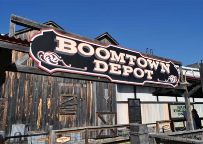 Boomtown Depot sign
