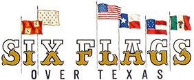 Original Six Flags over Texas logo