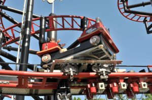 Pandemonium's spinning cars