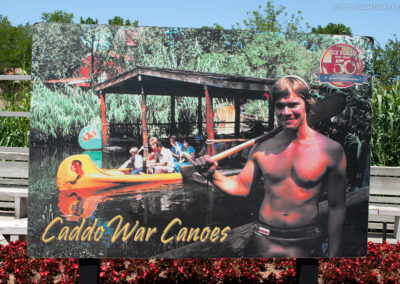 Caddo War Canoes