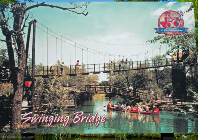 Swinging Bridge at Six Flags over Texas