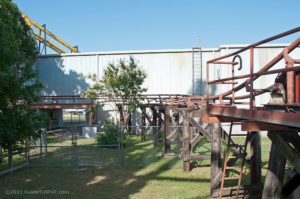Top of Mini Mine Train lift hill