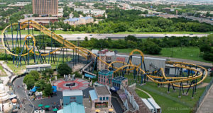 Batman the Ride Layout