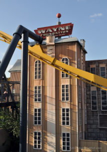 Batman the Ride's station