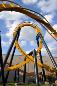Batman the Ride Second Loop