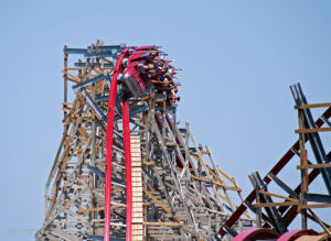 New Texas Giant overbanked turn