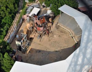 Texas Arena aerial view