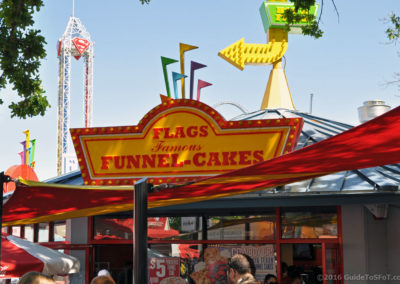 Flags Funnel Cakes