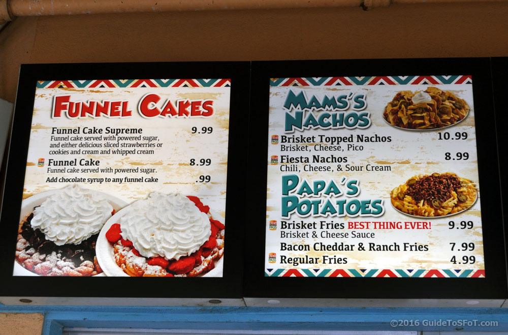 Funnel Cake Six Flags