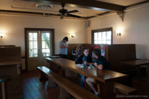 Primo's Pizzeria Dining Area