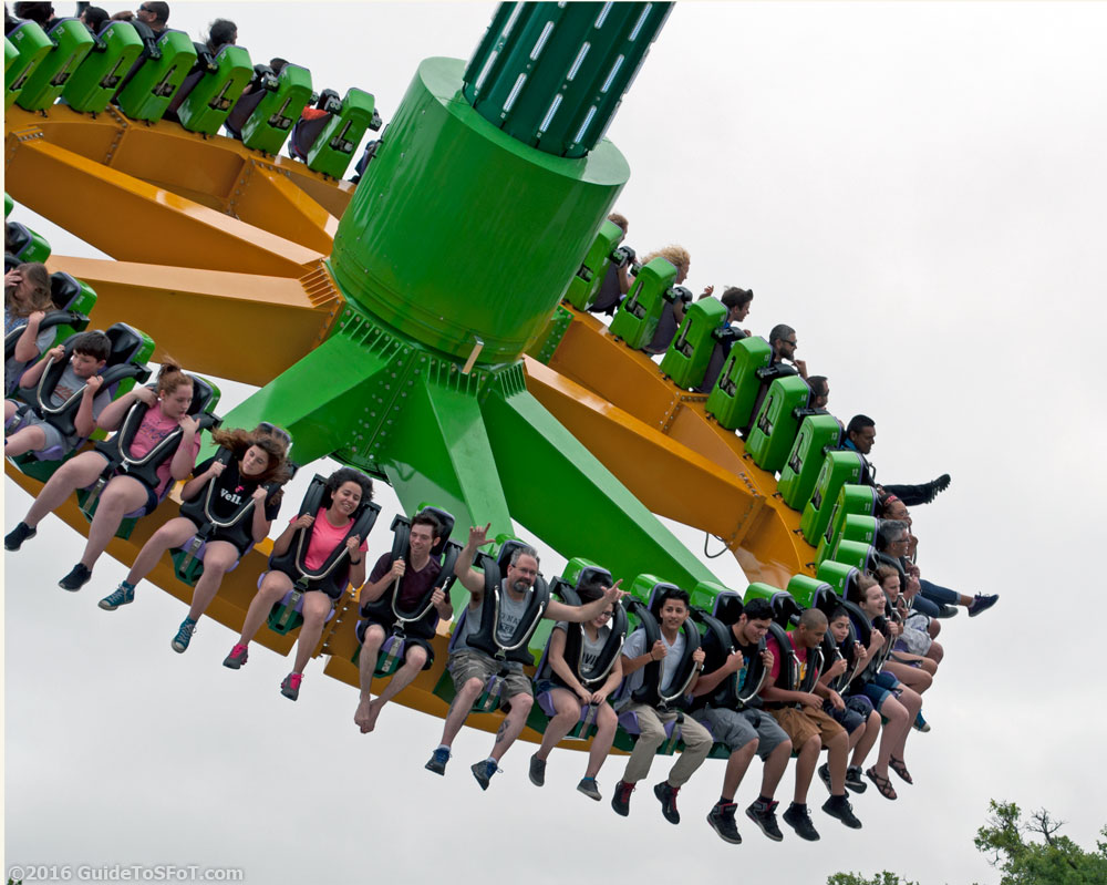 Riddler Revenge riders