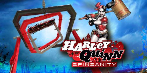 Early Ride Preview Dates for Harley Quinn Spinsanity