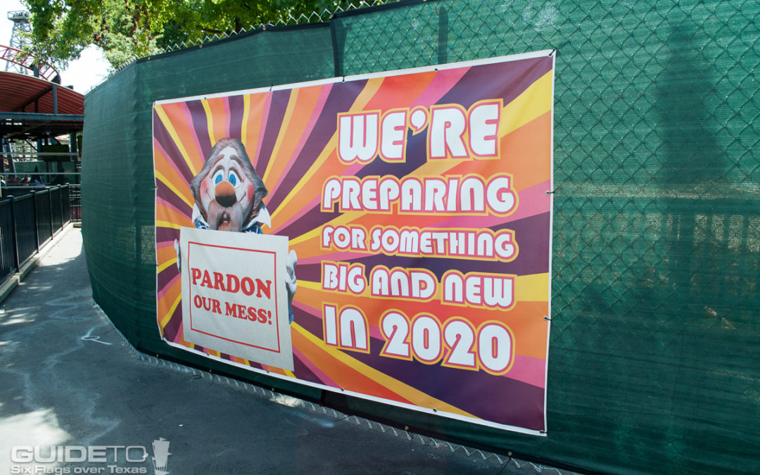 Krofft character on new-for-2020 sign