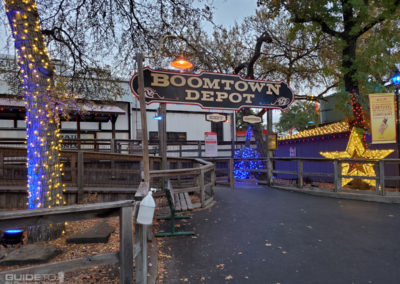 Boomtown Depot during Holiday in the Park