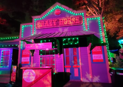 Santa's Outpost at Holiday in the Park