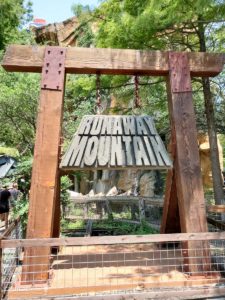 Runaway Mountain sign