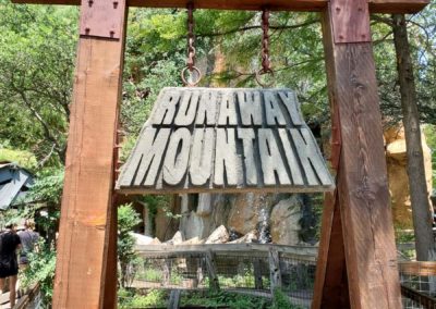 Runaway Mountain sign