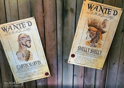 Pirates of Speelunker Cave wanted posters