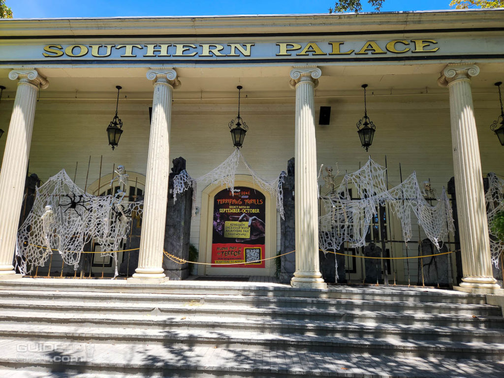 Southern Palace advertising for Fright Fest