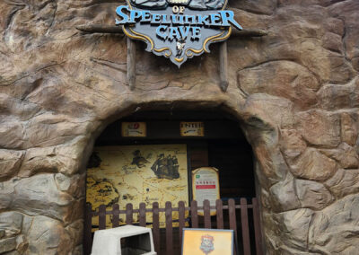 Pirates of Speelunker Cave Entrance closed