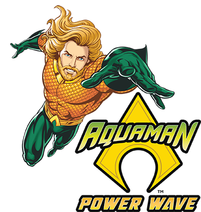 Aquaman Power Wave logo