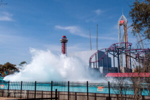 Aquaman Power Wave splash size