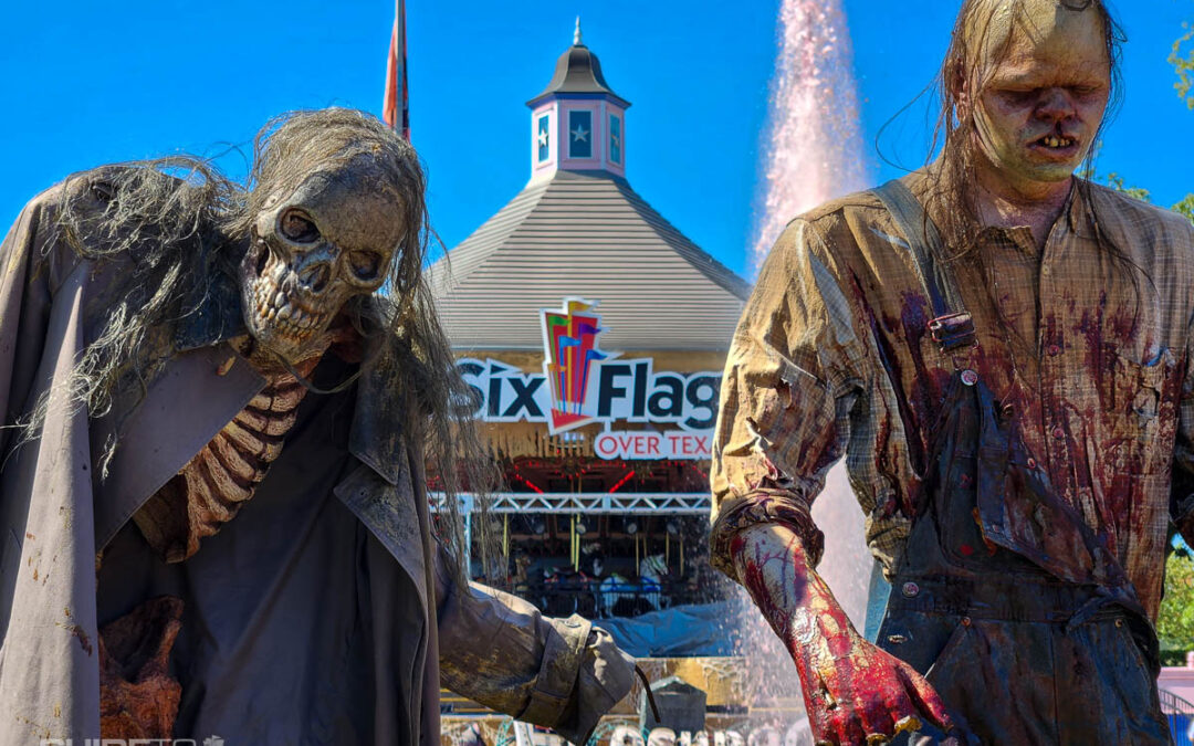 Six Flags Fright Fest display