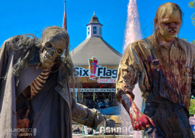 Six Flags Fright Fest display