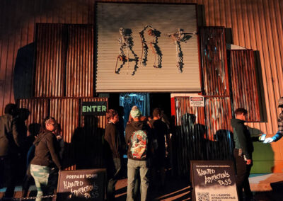 Art of Torture haunted house entrance