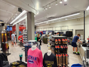 Six Flags Universe store after remodeling