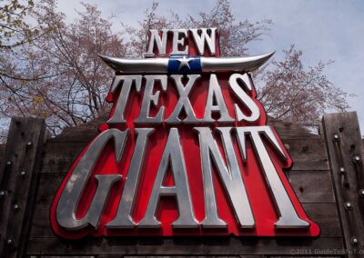 New Texas Giant sign