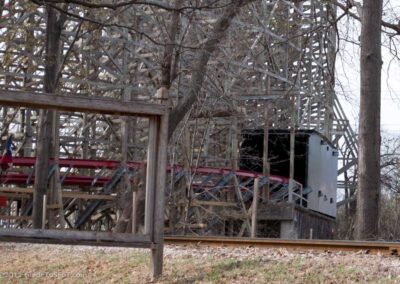 Texas Giant under construction