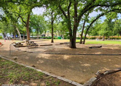 Taped Off Picnic Area