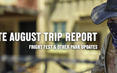 A Very Hot Late-August Update: Fright Fest Construction and More