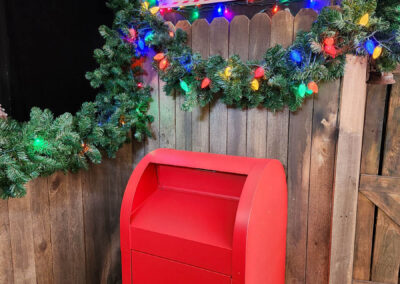 Mailbox for mailing letters to Santa