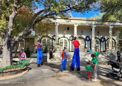 Nutcrackers on patrol near the Southern Palace