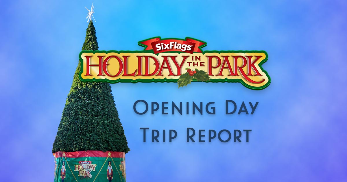 Holiday in the Park 2024 Opening Day Trip Report
