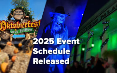 2025 Event Schedule Released