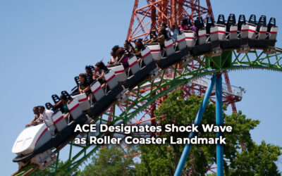 ACE Designates Shock Wave as Roller Coaster Landmark