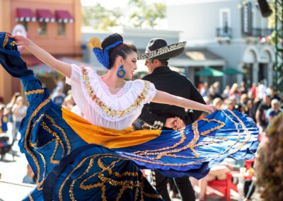 Traditional dancing at Viva la Fiesta